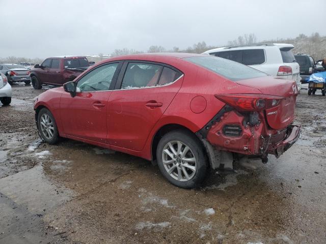  MAZDA 3 2018 Червоний