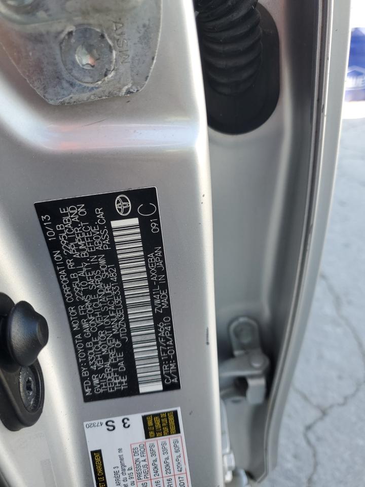 2014 Toyota Prius V VIN: JTDZN3EU3E3314821 Lot: 52480535