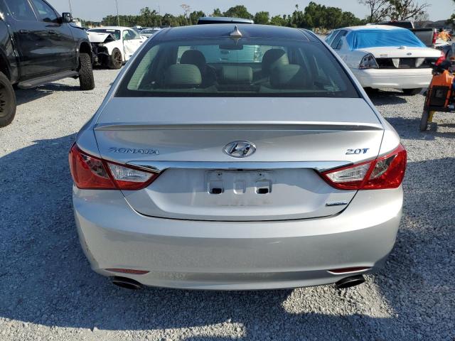  HYUNDAI SONATA 2013 Серебристый