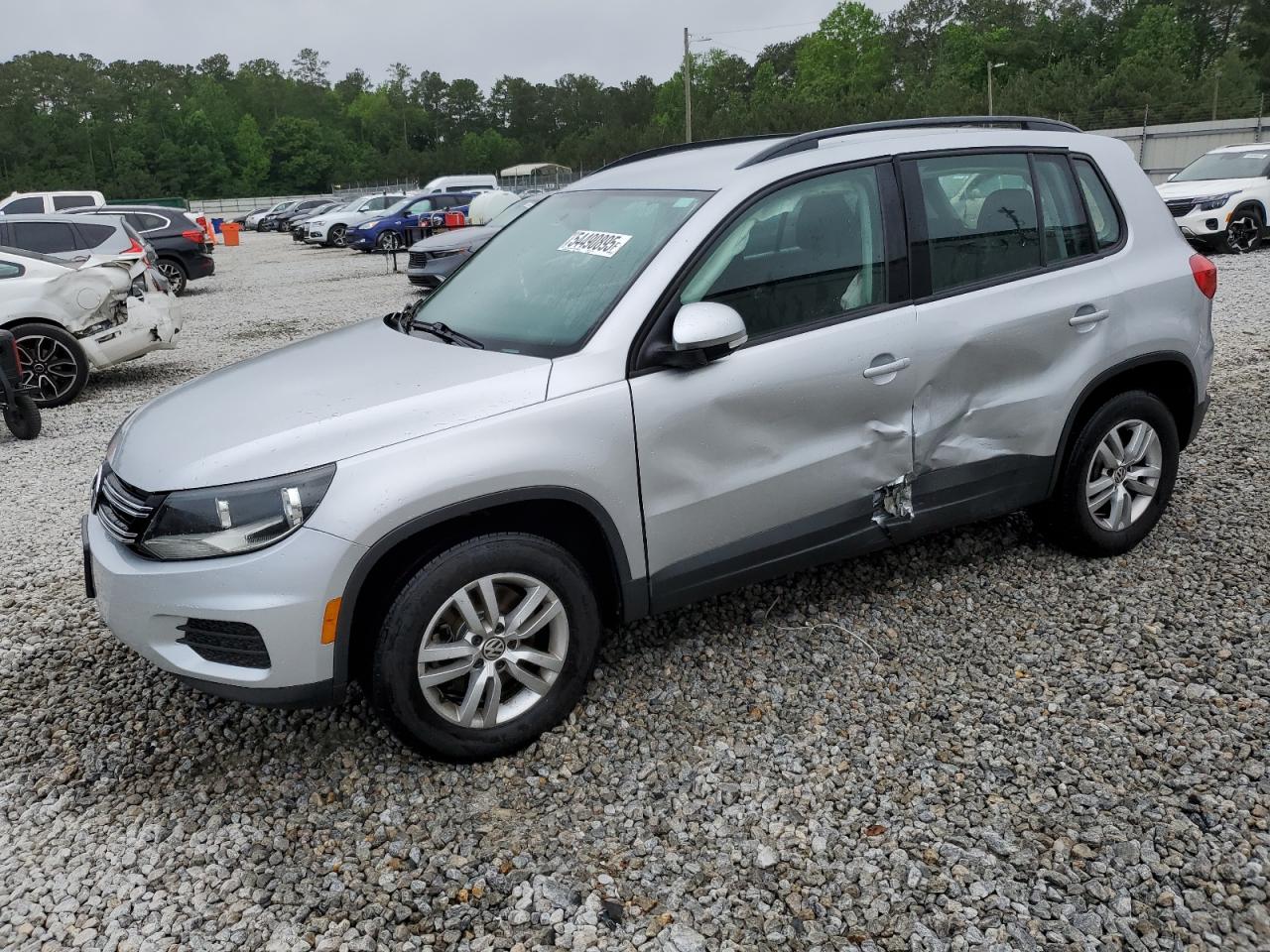 2015 Volkswagen Tiguan S for Sale in Ellenwood, GA - Side