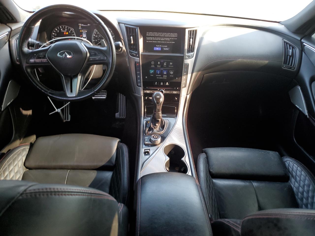 2018 Infiniti Q50 Red Sport 400 VIN: JN1FV7AR0JM481270 Lot: 53777515