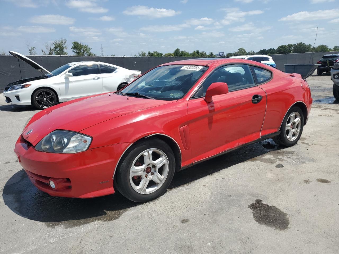 2003 Hyundai Tiburon Gt იყიდება Orlando-ში, FL - Front End