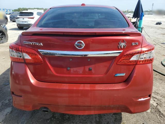  NISSAN SENTRA 2013 Красный