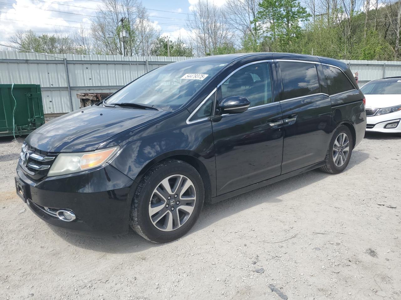 2016 Honda Odyssey Touring en Venta en Hurricane, WV - Hail