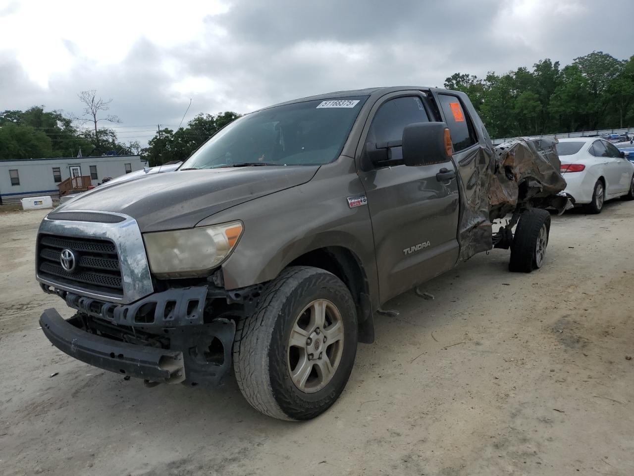 2007 Toyota Tundra Double Cab Sr5 na sprzedaż w Ocala, FL - Front End