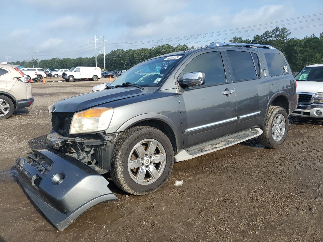 2012 Nissan Armada Sv for Sale in Greenwell Springs, LA - Front End