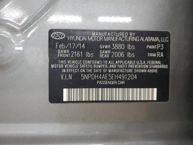2014 HYUNDAI ELANTRA SE