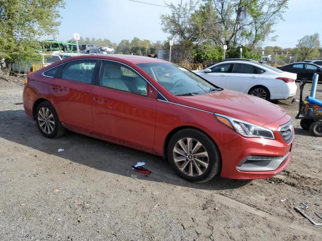  HYUNDAI SONATA 2017 Красный