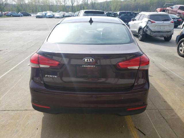  KIA FORTE 2017 Бордовый