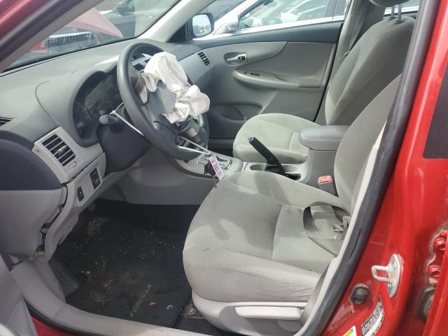  TOYOTA COROLLA 2013 Czerwony