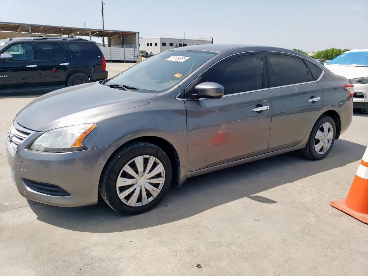 2015 Nissan Sentra S продається в Grand Prairie, TX - Normal Wear