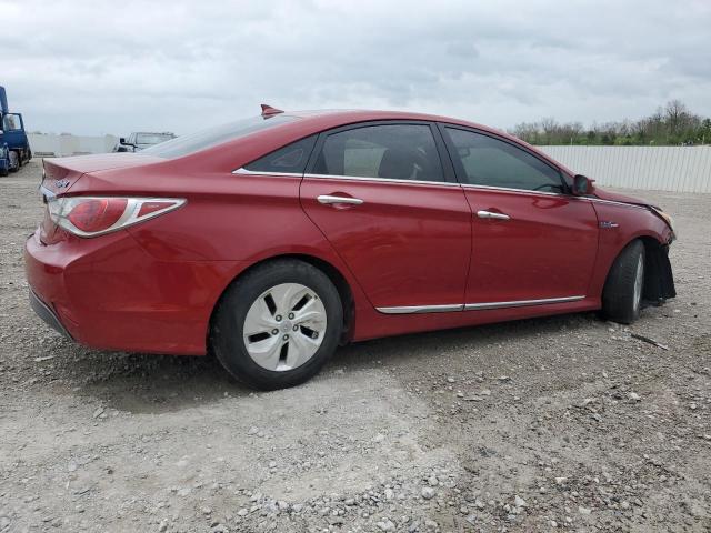  HYUNDAI SONATA 2013 Красный