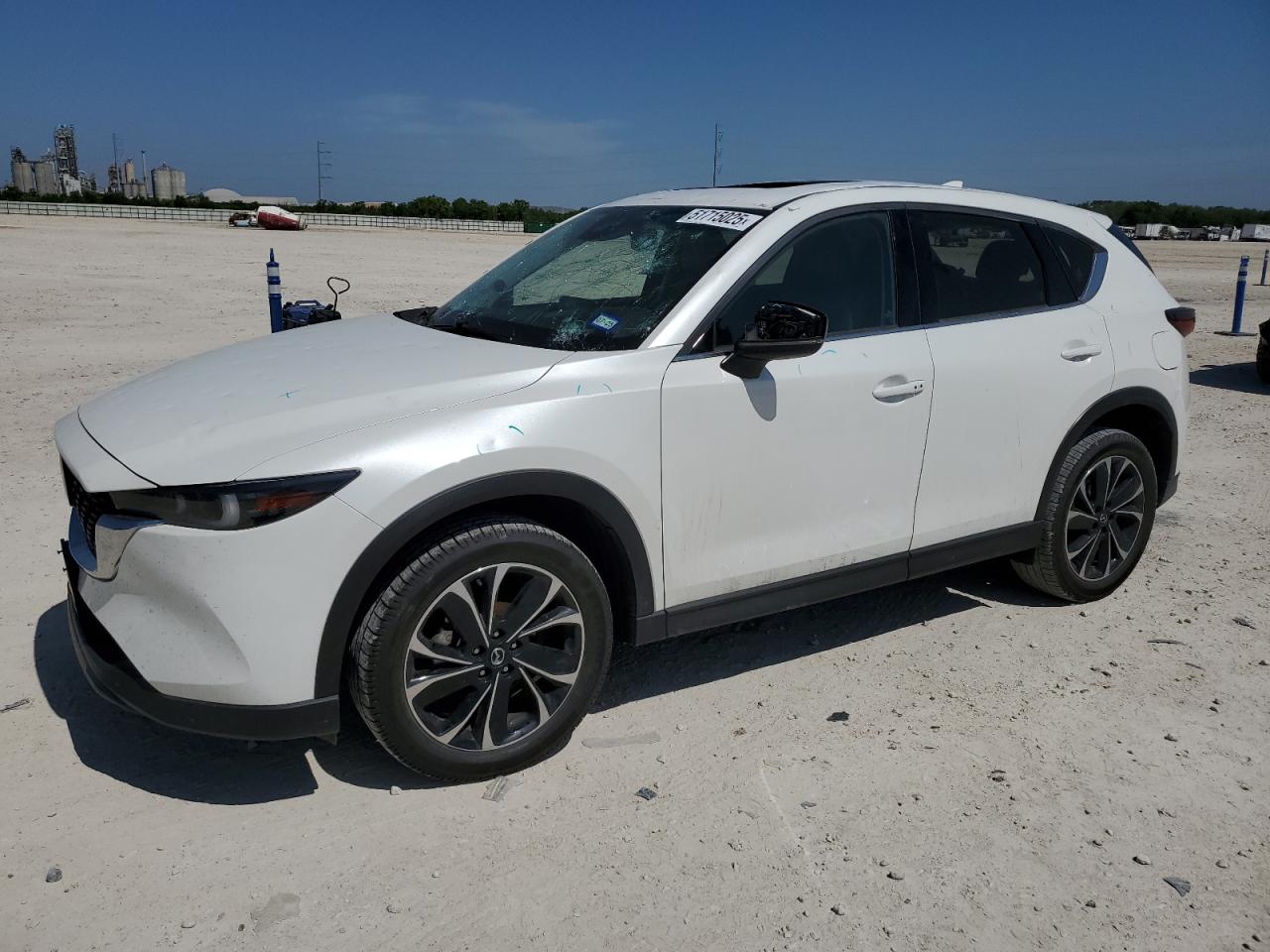2022 Mazda Cx-5 Premium Plus en Venta en New Braunfels, TX - Hail