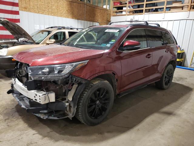 TOYOTA HIGHLANDER 2019 Burgundy
