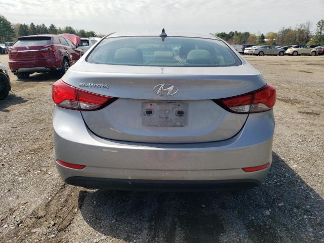  HYUNDAI ELANTRA 2015 Серебристый