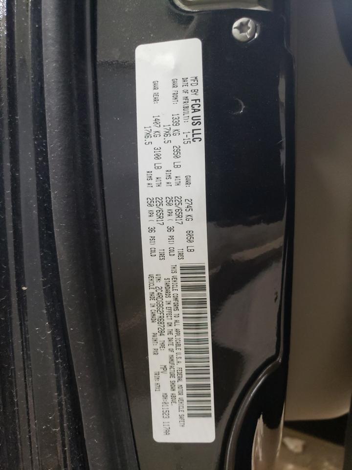 2015 Dodge Grand Caravan Se VIN: 2C4RDGBG2FR687284 Lot: 51502765