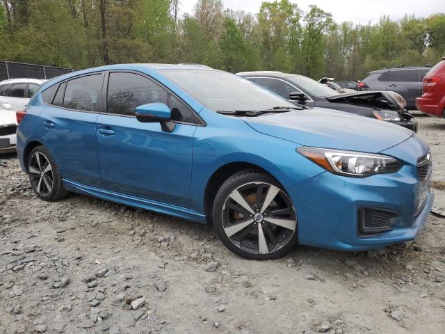  SUBARU IMPREZA 2017 Синій