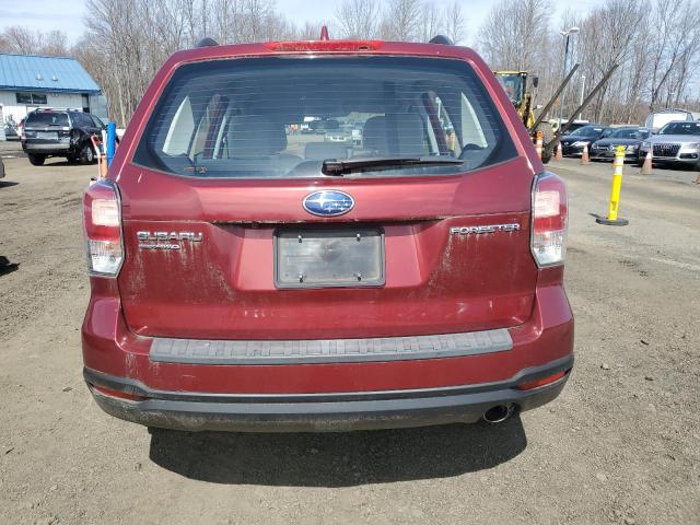  SUBARU FORESTER 2018 Red