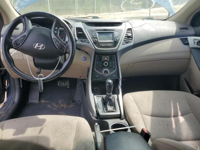  HYUNDAI ELANTRA 2016 Granatowy