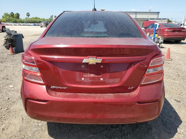 Sedans CHEVROLET SONIC 2017 Czerwony