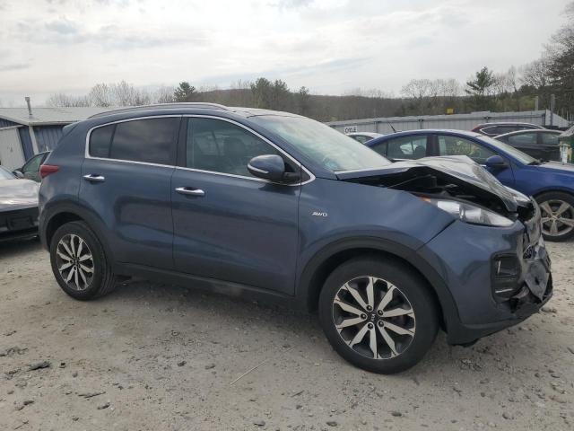  KIA SPORTAGE 2017 Синий