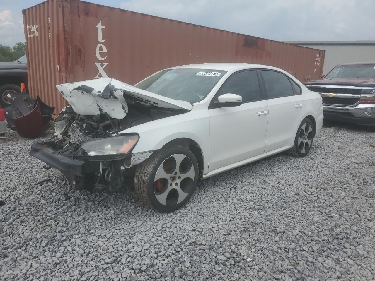 2015 Volkswagen Passat S de vânzare în Hueytown, AL - Front End