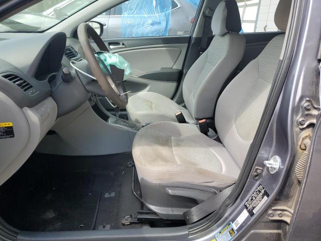  HYUNDAI ACCENT 2017 Srebrny