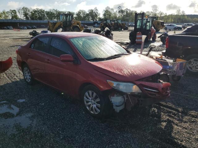  TOYOTA COROLLA 2013 Red