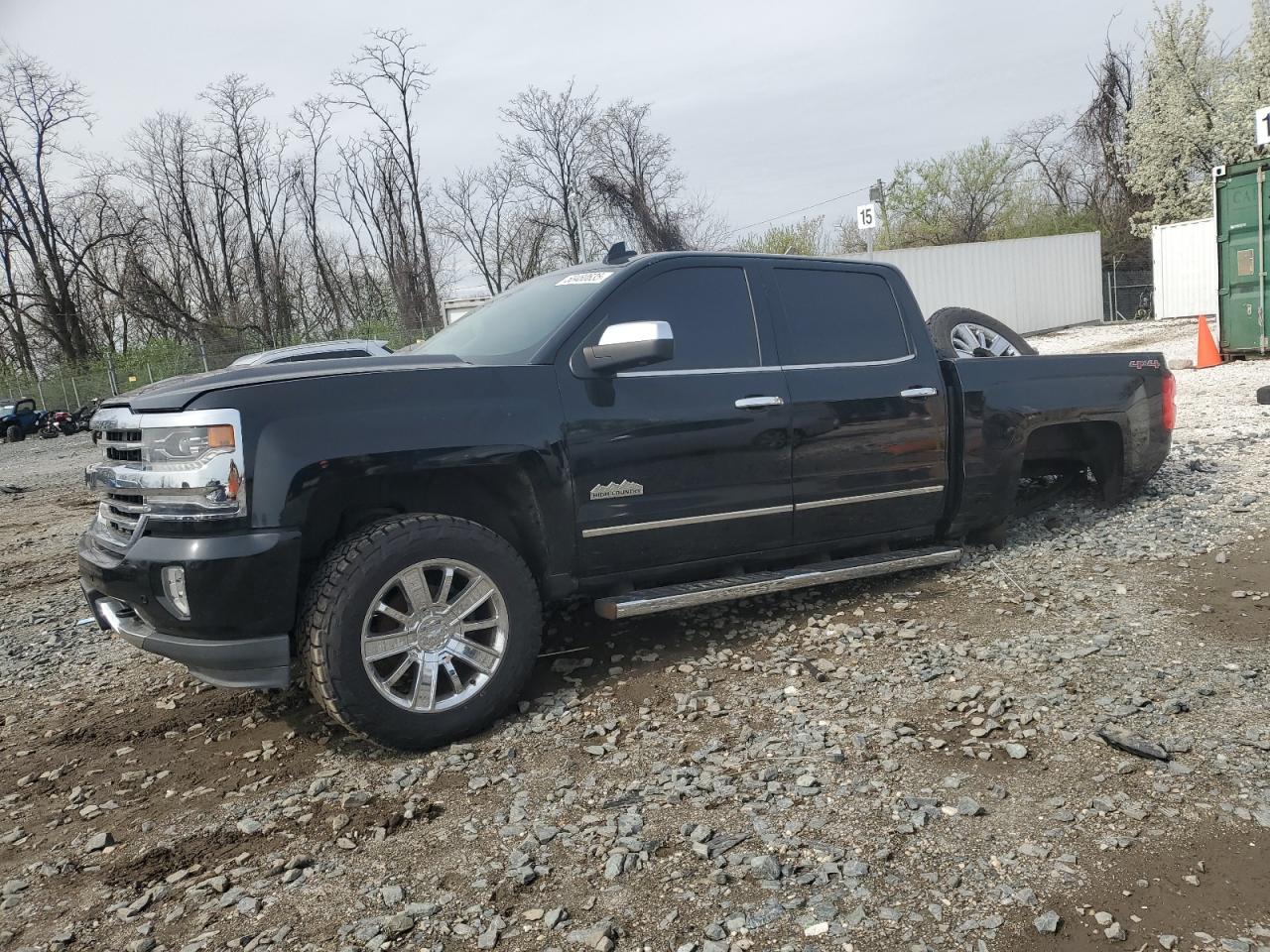 2017 Chevrolet Silverado K1500 High Country en Venta en Baltimore, MD - Undercarriage