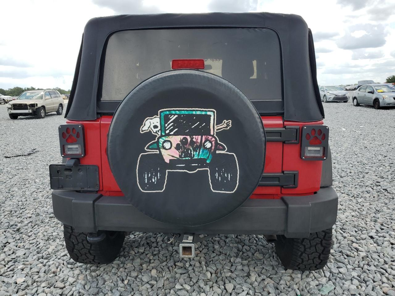 2012 Jeep Wrangler Sport VIN: 1C4GJWAGXCL171903 Lot: 55036135
