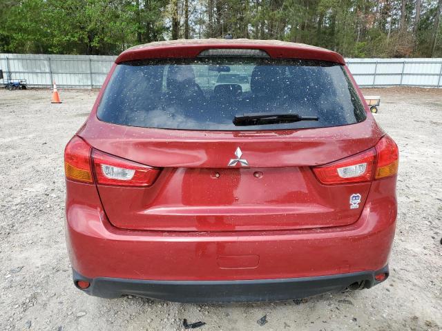  MITSUBISHI OUTLANDER 2015 Czerwony