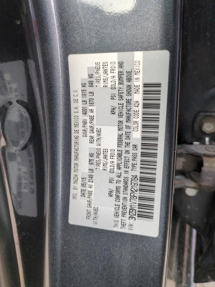 2015 Mazda 3 Touring VIN: 3MZBM1V78FM219784 Lot: 54441905