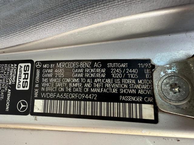 1994 MERCEDES-BENZ SL 320