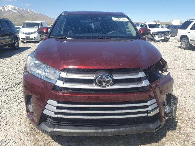  TOYOTA HIGHLANDER 2019 Burgundy