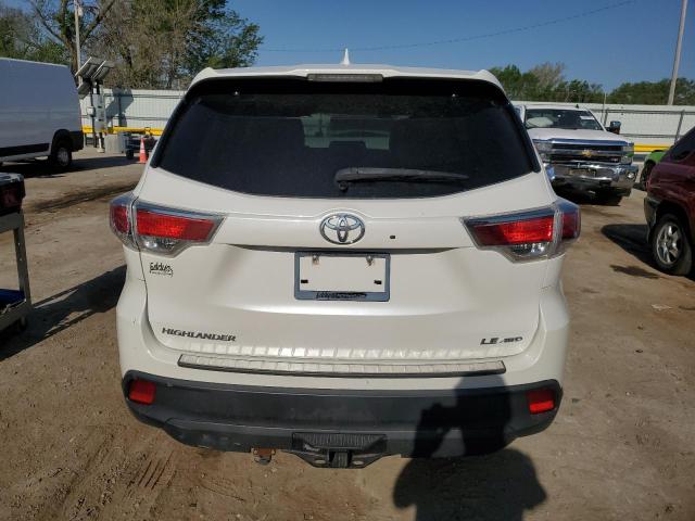  TOYOTA HIGHLANDER 2016 Белы