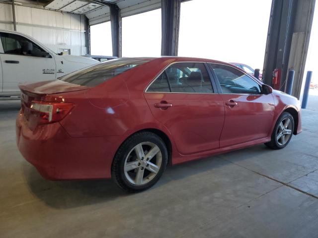  TOYOTA CAMRY 2013 Red