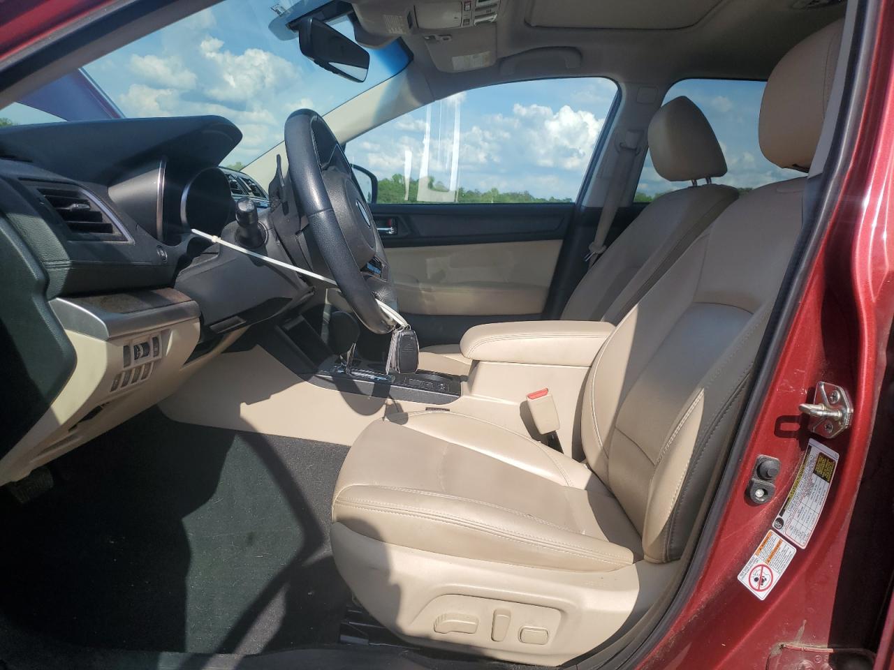 2019 Subaru Outback 2.5I Limited VIN: 4S4BSANC0K3262979 Lot: 54598595