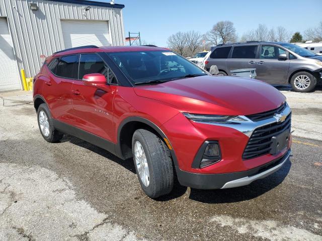 CHEVROLET BLAZER 2021 Красный