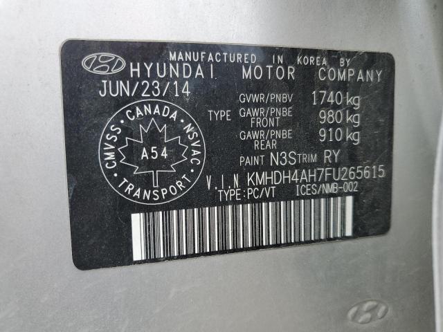 2015 HYUNDAI ELANTRA SE
