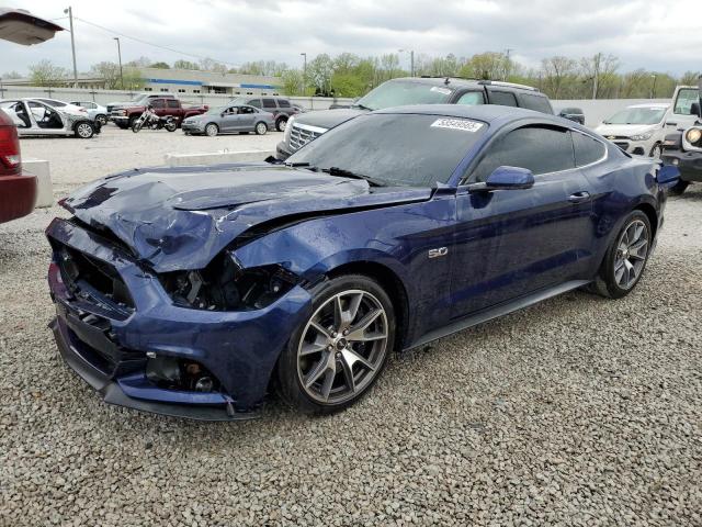  FORD MUSTANG 2015 Синий