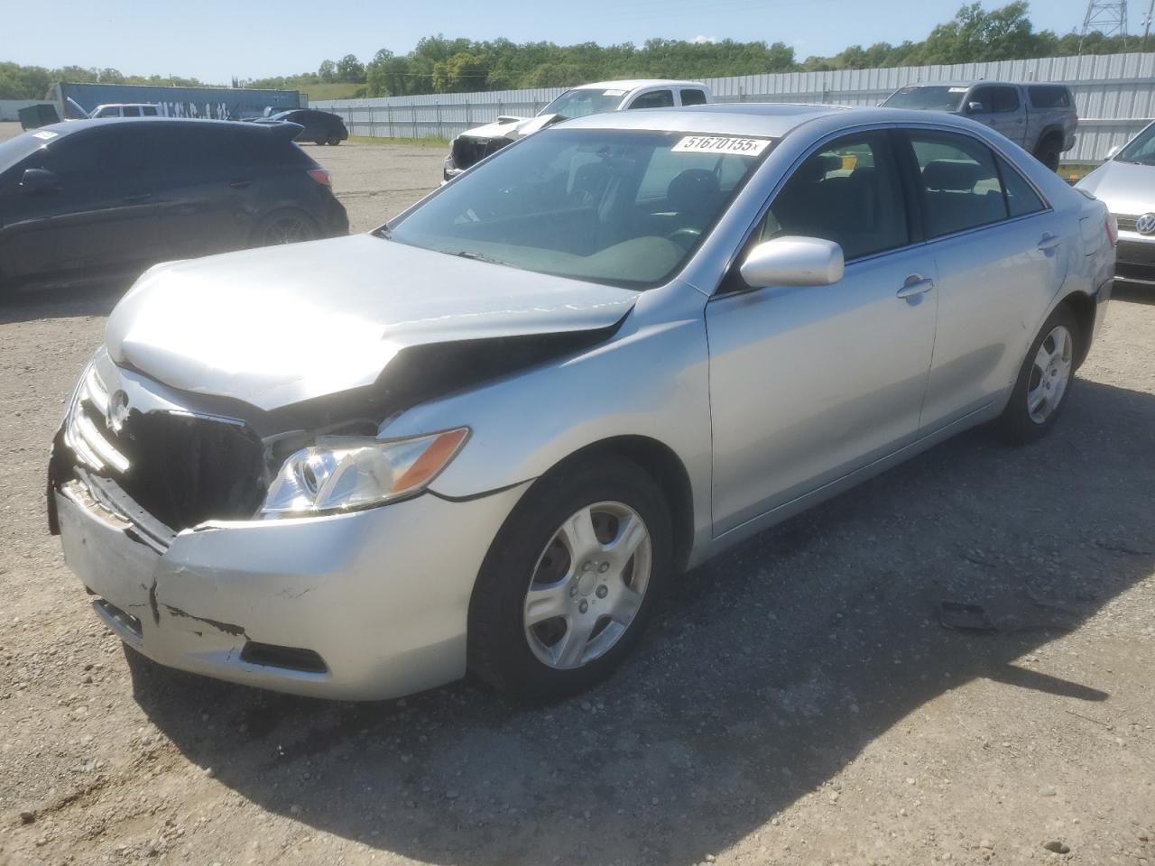 2007 Toyota Camry Ce продається в Anderson, CA - Front End