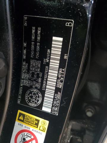 2016 TOYOTA HIGHLANDER LIMITED