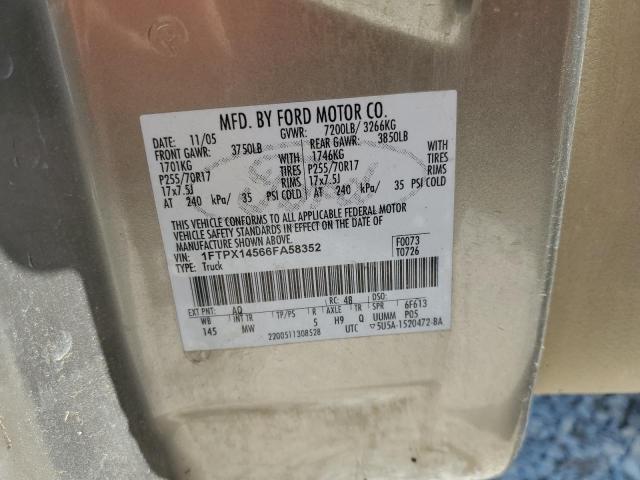 2006 FORD F150 