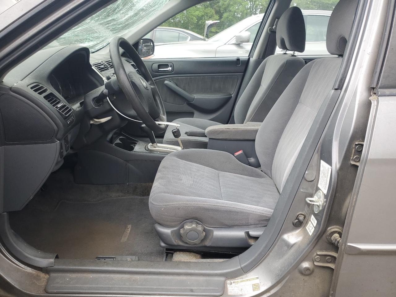 2004 Honda Civic Lx VIN: 2HGES16574H540201 Lot: 54065485