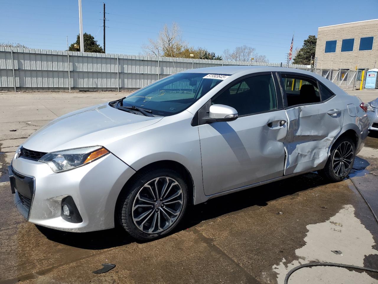 2014 Toyota Corolla L de vânzare în Littleton, CO - Side