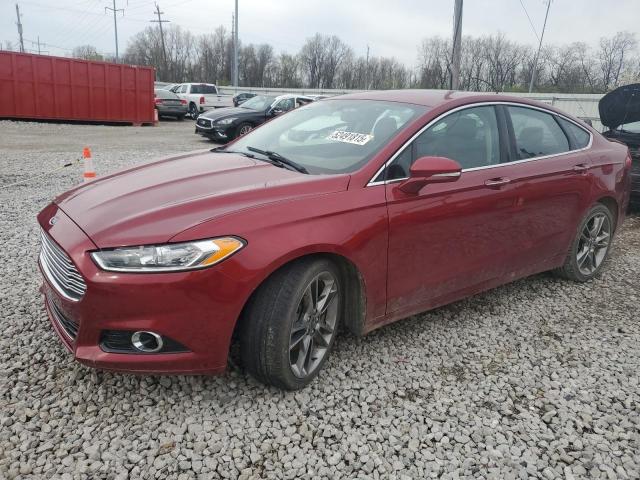  FORD FUSION 2016 Czerwony