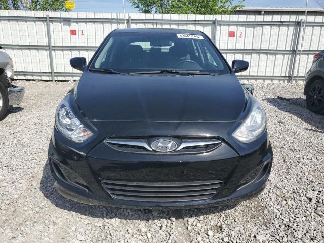  HYUNDAI ACCENT 2012 Черный