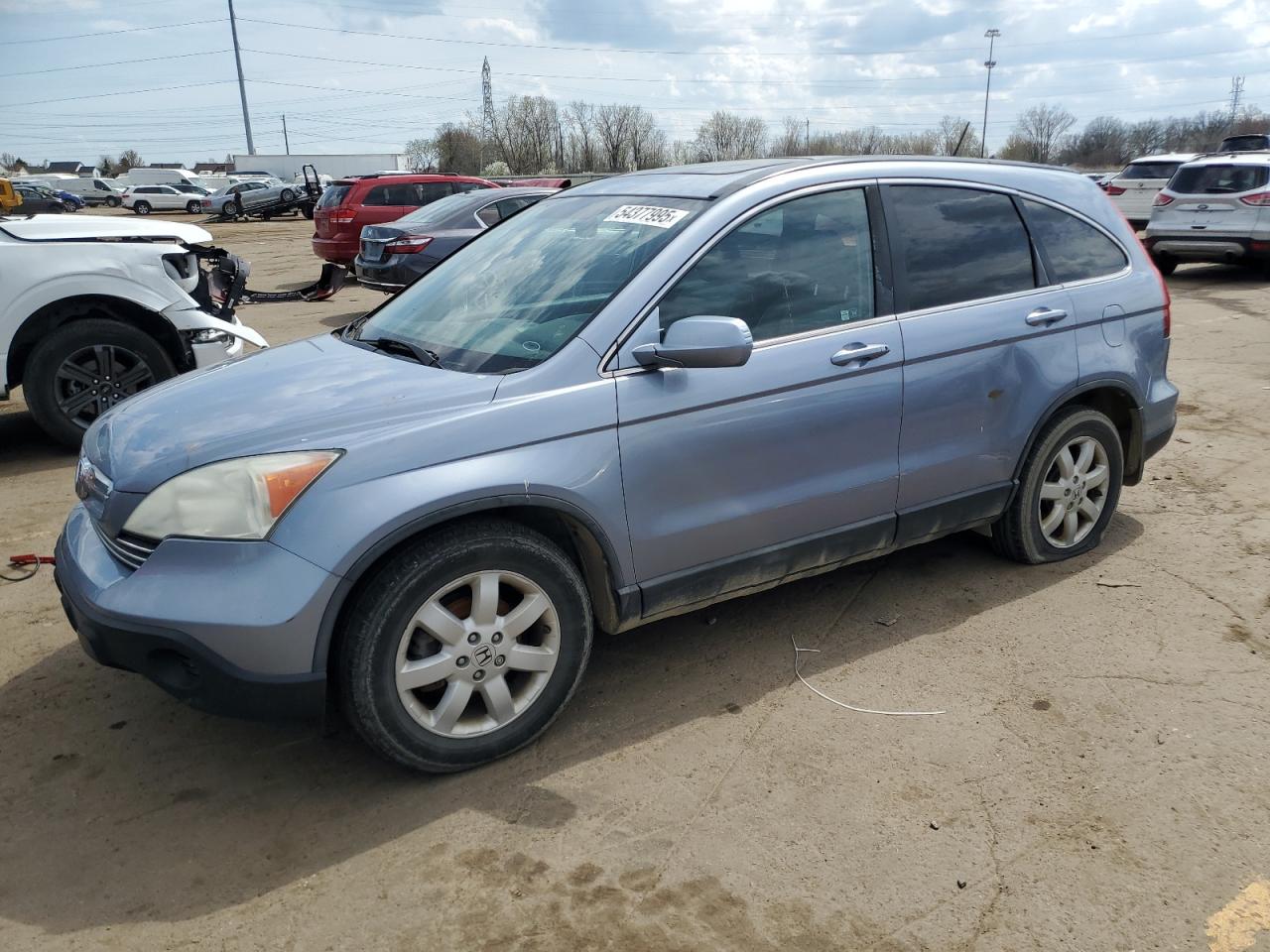 2009 Honda Cr-V Exl იყიდება Woodhaven-ში, MI - Rear End