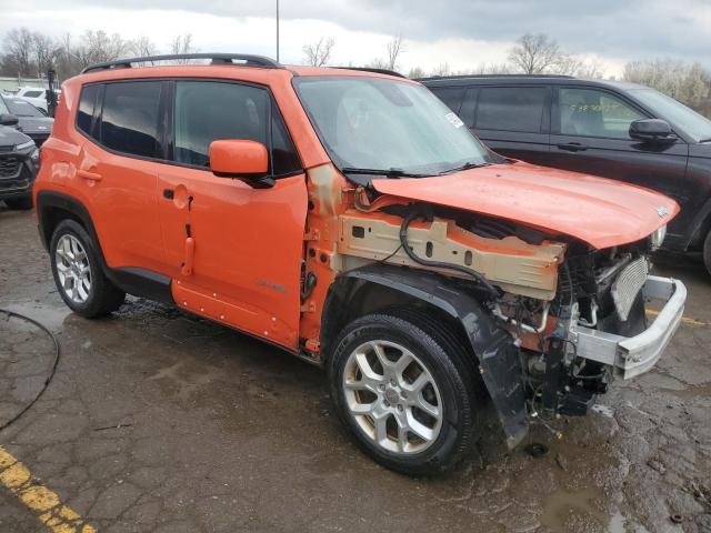  JEEP RENEGADE 2016 Pomarańczowy