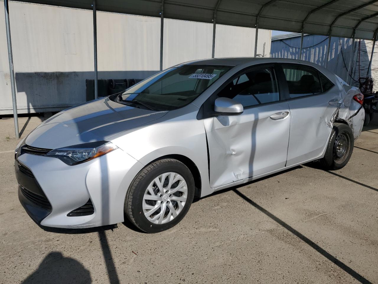 2018 Toyota Corolla L zu verkaufen in Fresno, CA - Side